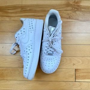 Star Studded Air Force 1s